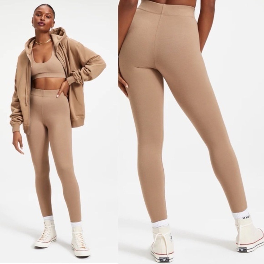 NWT Good American Putty Lounge Leggings Size 4